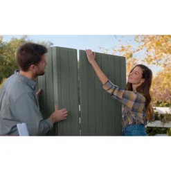 Casetta da Giardino in Resina DARWIN 4x6 Green-Keter Outlet