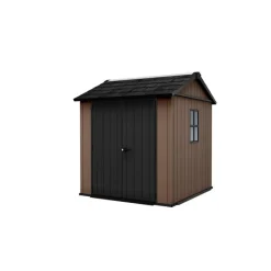 Casetta da Giardino in Resina NEWTON PLUS 757 - Doppia Scelta di Montaggio-Keter Online