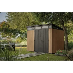 Casetta da Giardino in Resina SIGNATURE PENT 9X7 DOGHE-Keter Online