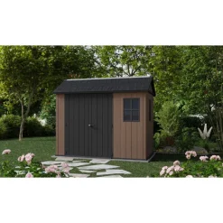 Casetta da Giardino in Resina NEWTON PLUS 759 - Doppia Scelta di Montaggio-Keter Best