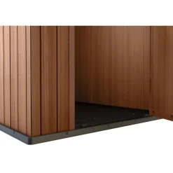 Casetta da Giardino in Resina DARWIN 4x6 Wood-Keter Outlet