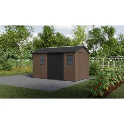 Casetta da Giardino in Resina NEWTON PLUS 7513 - Doppia Scelta di Montaggio-Keter Clearance