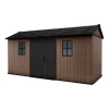 Casetta da Giardino in Resina NEWTON PLUS 1575 - Doppia Scelta di Montaggio-Keter Outlet