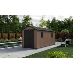 Casetta da Giardino in Resina NEWTON PLUS 1575 - Doppia Scelta di Montaggio-Keter Outlet