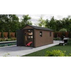 Casetta da Giardino in Resina NEWTON PLUS 1575 - Doppia Scelta di Montaggio-Keter Outlet