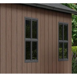 Casetta da Giardino in Resina NEWTON PLUS 1575 - Doppia Scelta di Montaggio-Keter Outlet