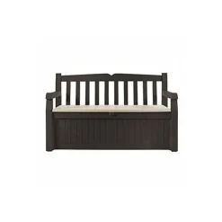 Cassapanca in Resina GARDEN BENCH Marrone-Keter Clearance