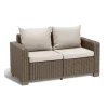 Divano 2 Posti CALIFORNIA Cappuccino-Keter