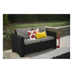 Divano 2 Posti CALIFORNIA Cappuccino-Keter