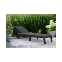 Lettino Prendisole MALLORCA SUNLOUNGER Grafite-Keter Best