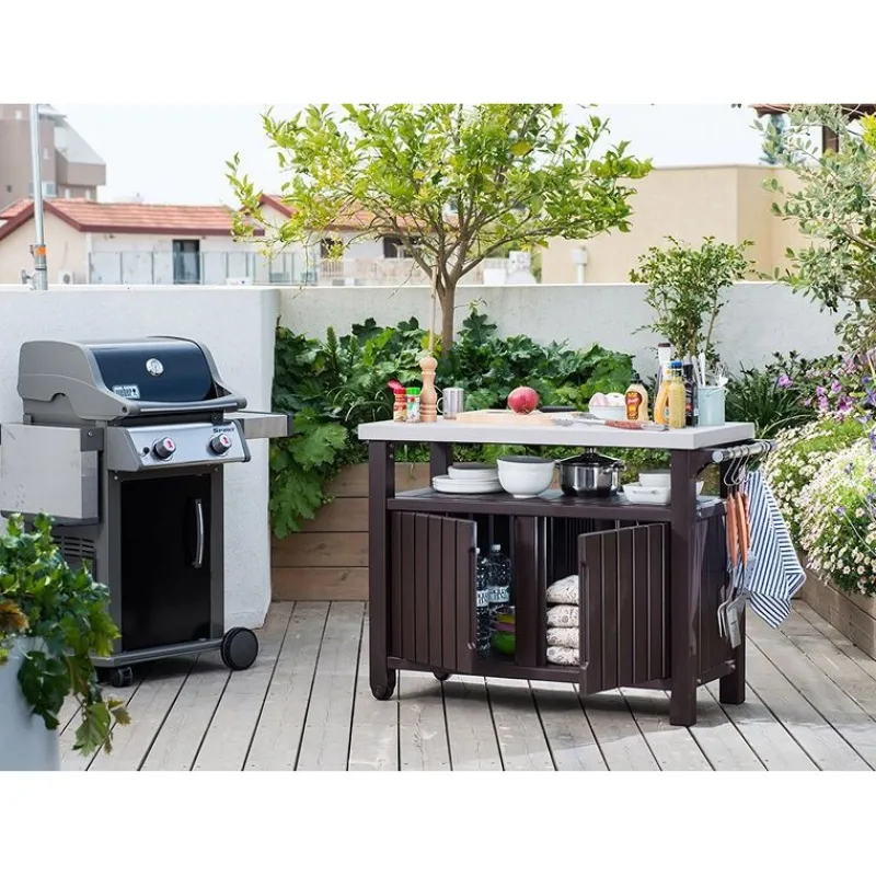 Tavolino In Resina BBQ UNITY XL-Keter