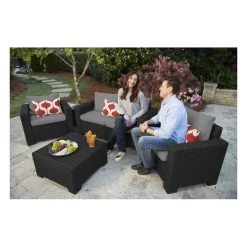 Tavolo CALIFORNIA Grafite-Keter