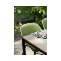 Tavolo PORTO 160 effetto Legno struttura Grafite-Keter Sale