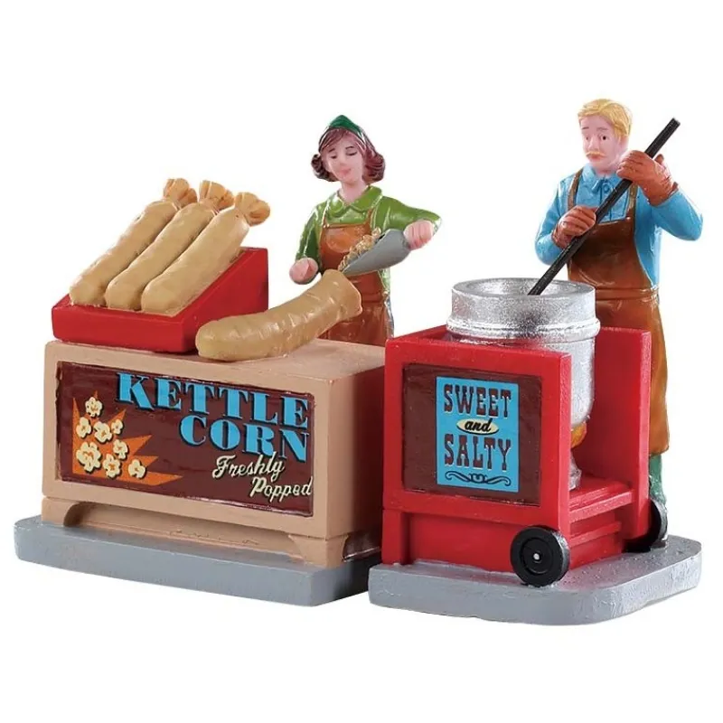 Kettle Corn Stand, Set Of 2 Cod. 92746-Lemax Hot
