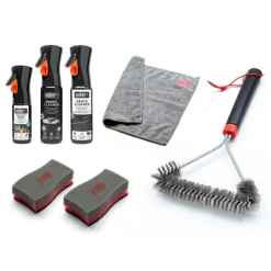 Kit di pulizia per barbecue a carbone Cod. 18285-Weber Best