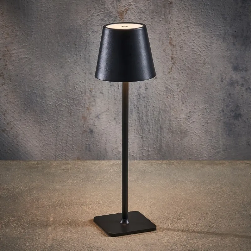 Lampada da Tavolo colore Nero LED Multicolore USB-C-Edelman Outlet