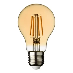 Lampadina E27 Vintage Goccia Ø 60 Bianco Caldo 4W-Lotti New