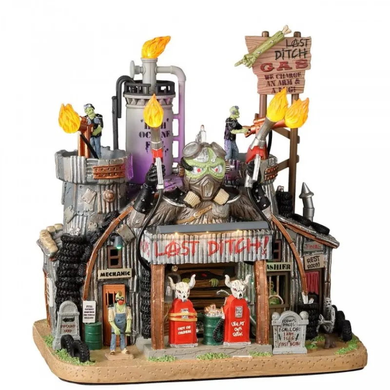 Last Ditch Gas & Salvage con Alimentatore 4.5V Cod. 25842-Lemax Best