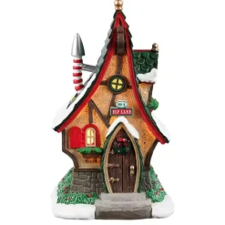 Elf Village Pack con Neve in Omaggio-Lemax Online