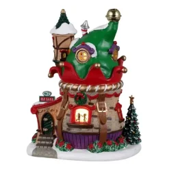 Elf Village Pack con Neve in Omaggio-Lemax Online