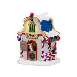 Santa's Reindeer Deluxe Pack con Neve in Omaggio-Lemax Clearance