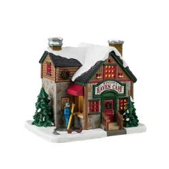 Ski Village Pack con Neve in Omaggio-Lemax Sale