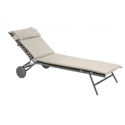 Lettino BAYANNE II LFM5177 Latte-LaFuma Clearance