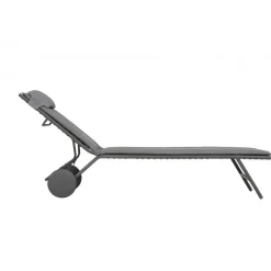 Lettino MIAMI BEC LFM5173 Silver-LaFuma New