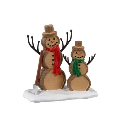 Log Snowmen Cod. 34095-Lemax New
