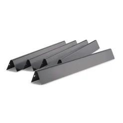 Lotto di 5 Barre Flavorizer in Acciaio Smaltato per Genesis Serie 300 Pulsanti Dei Bruciatori sul Lato Anteriore Cod. 7621-Weber Discount