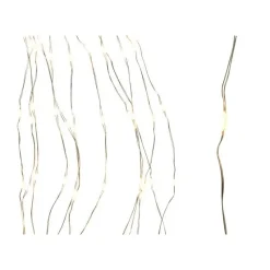 Luci per albero di Natale da 210 cm Argento/ Bianco dim 210 cm-672L-Kaemingk Clearance