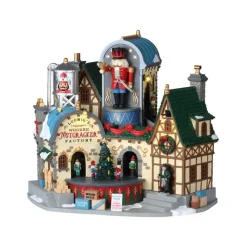 Ludwig's Wooden Nutcracker Factory con Alimentatore 4.5V Cod. 95463-Lemax