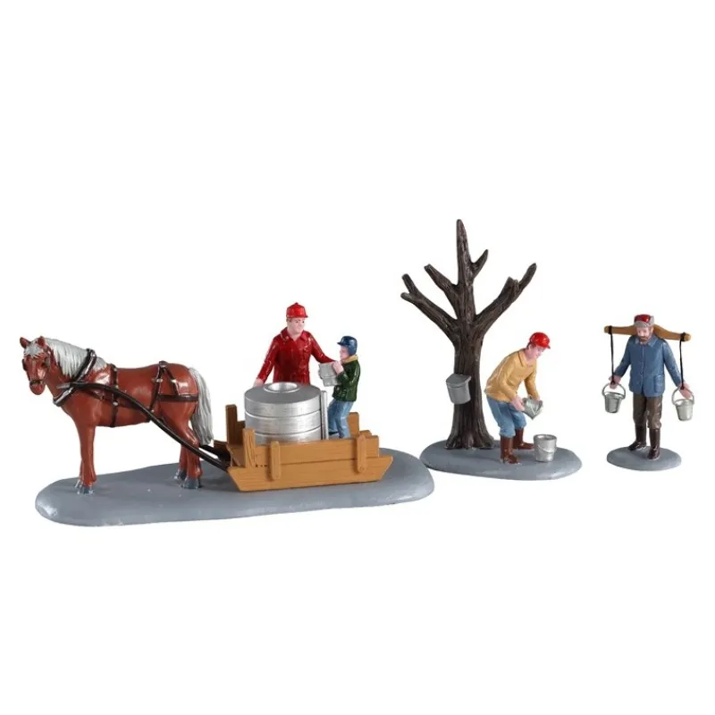 Maple Syrup Season Set of 3 Cod. 03523-Lemax Sale