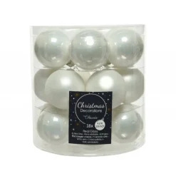 Mini palline in vetro da appendere. Set di 18-Kaemingk Hot