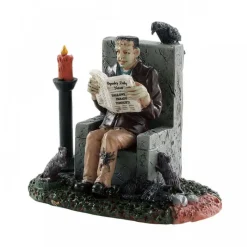 Monster Reading Spooky News Cod. 82570-Lemax Outlet