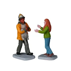 My Hero! Set Of 2 Cod. 22120-Lemax Outlet