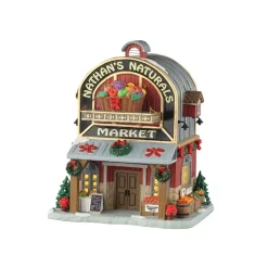 Nathan's Naturals Market con Alimentatore 4.5V Cod. 55331-Lemax New