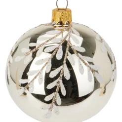 Palla di Natale in Vetro 80 Mm. Pezzo Singolo-Koopman Sale