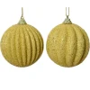 Pallina di Natale da Appendere in EVA color Oro Pezzo Singolo-Kaemingk Best