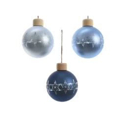 Pallina di Natale in Vetro Dim. 8 cm. Pezzo Singolo-Kaemingk Sale