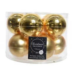 Palline di Natale in Vetro Diam 6 cm Set di 10-Kaemingk Discount
