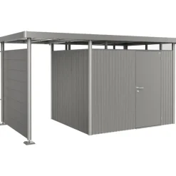 Parete Laterale per Tettoia Laterale per Casetta in Metallo HIGHLINE-Biohort Clearance