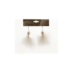 Pendaglio con Piume 15 cm. Pezzo Singolo-Kaemingk Hot