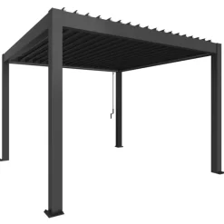 Pergola in Metallo 3.5x3.5 m-Biohort Best