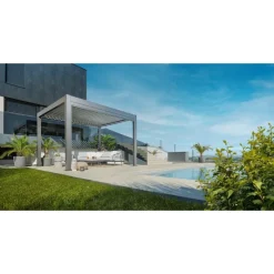 Pergola in Metallo 3.5x3.5 m-Biohort Best