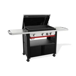 Piastra a Gas Slate GPD 76 cm Premium Black Cod. 1500246-Weber Sale