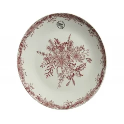 Piatto in porcellana 26 cm.-Kaemingk Outlet