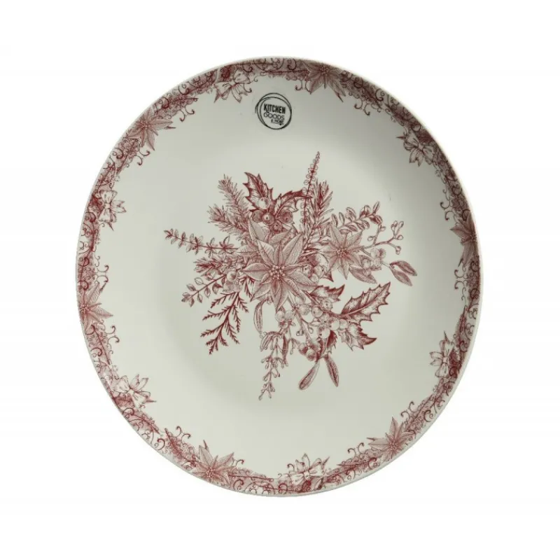 Piatto in porcellana 26 cm.-Kaemingk Outlet