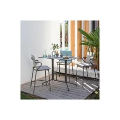 Piede Centrale per Tavolo HORIZON 115 x 69 cm LFM9046 Grigio-LaFuma Online