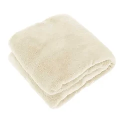 Plaid Justin 150x200 cm Colore Dove White-Unique Living New